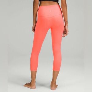 Lululemon Align High-Rise Crop 23" in Raspberry Cream
